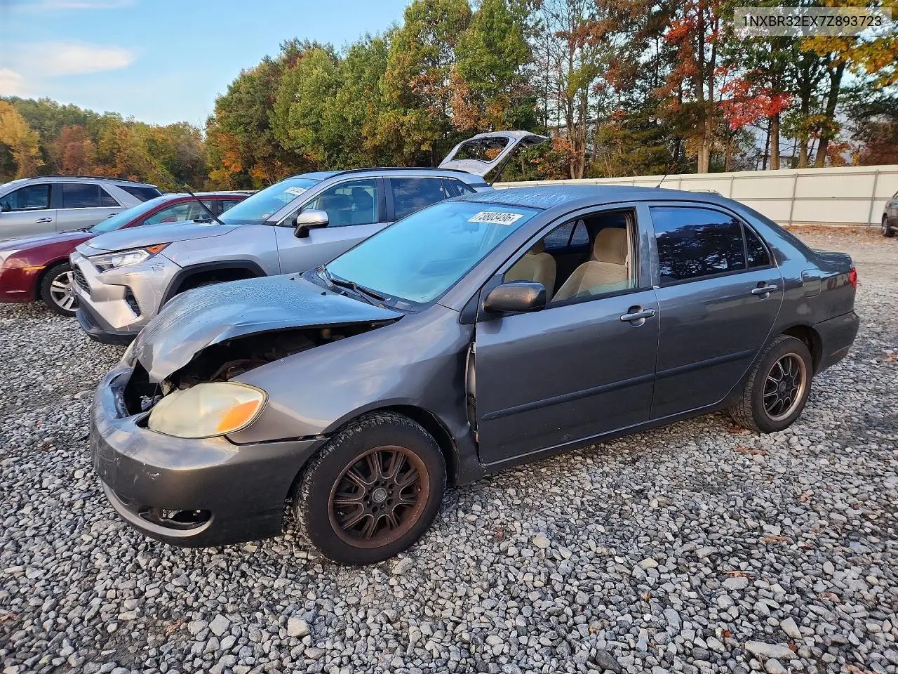 TOYOTA COROLLA 2007, VIN 1NXBR32EX7Z893723