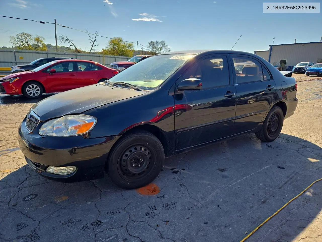 TOYOTA COROLLA 2008, VIN 2T1BR32E68C923996