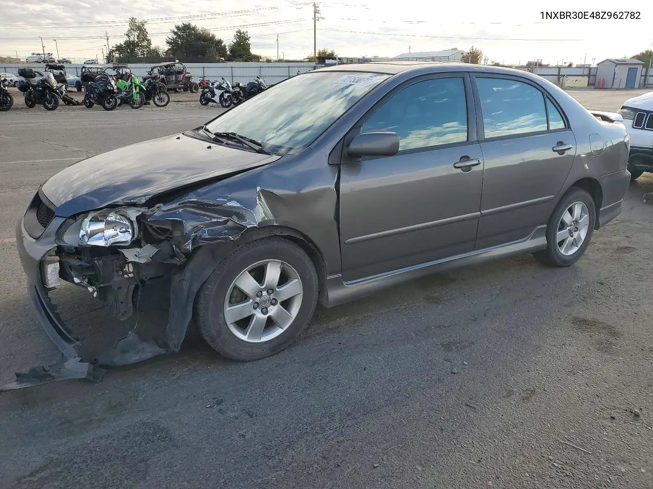 TOYOTA COROLLA 2008, VIN 1NXBR30E48Z962782