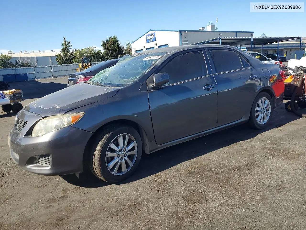TOYOTA COROLLA 2009, VIN 1NXBU40EX9Z009886