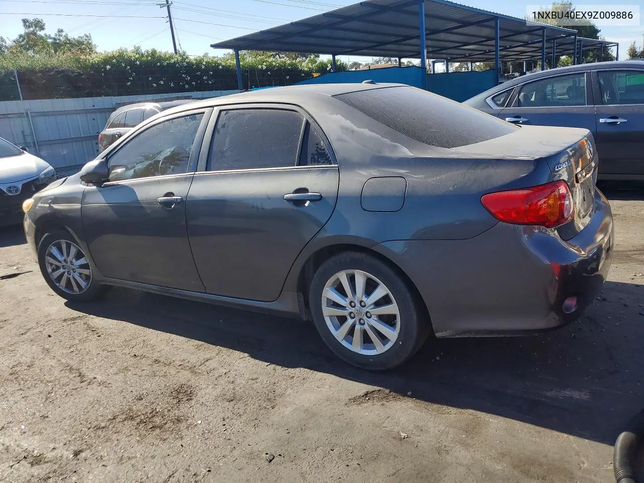2009 TOYOTA COROLLA VIN 1NXBU40EX9Z009886 — фото 2