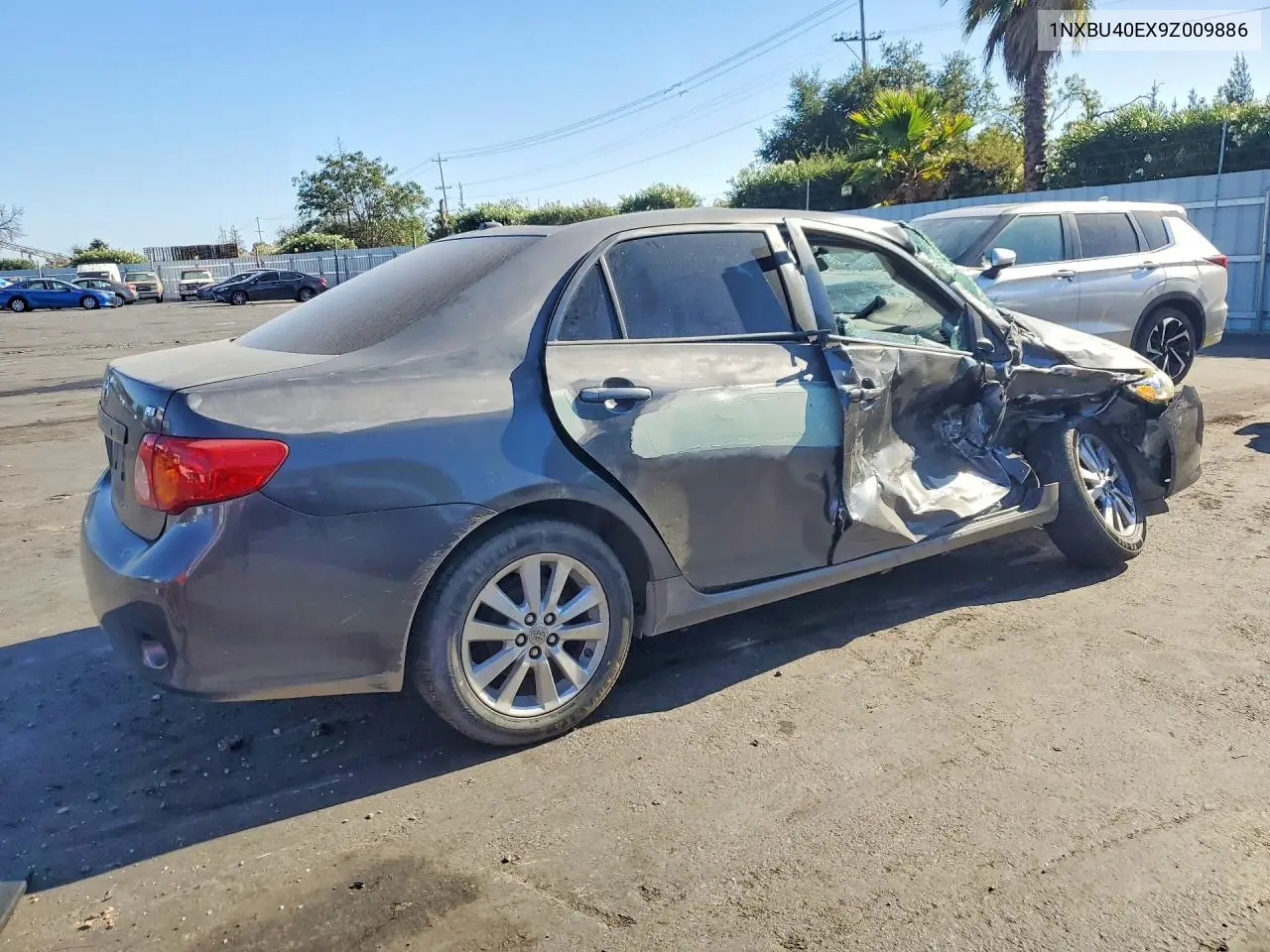 2009 TOYOTA COROLLA VIN 1NXBU40EX9Z009886 — фото 3