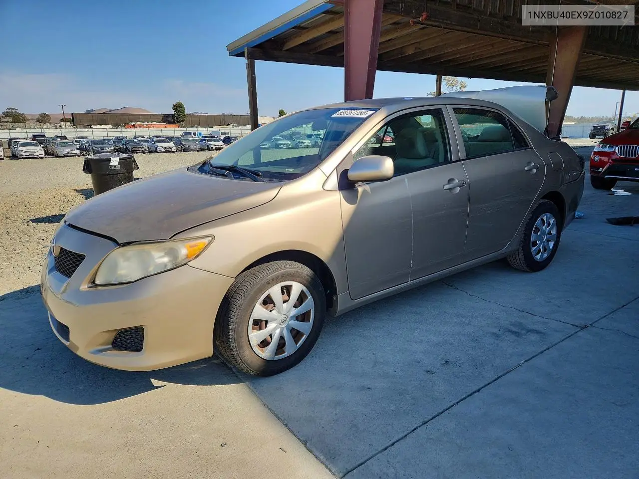 TOYOTA COROLLA 2009, VIN 1NXBU40EX9Z010827