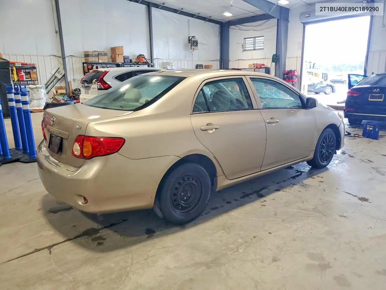 2009 TOYOTA COROLLA VIN 2T1BU40E89C189290 — фото 3