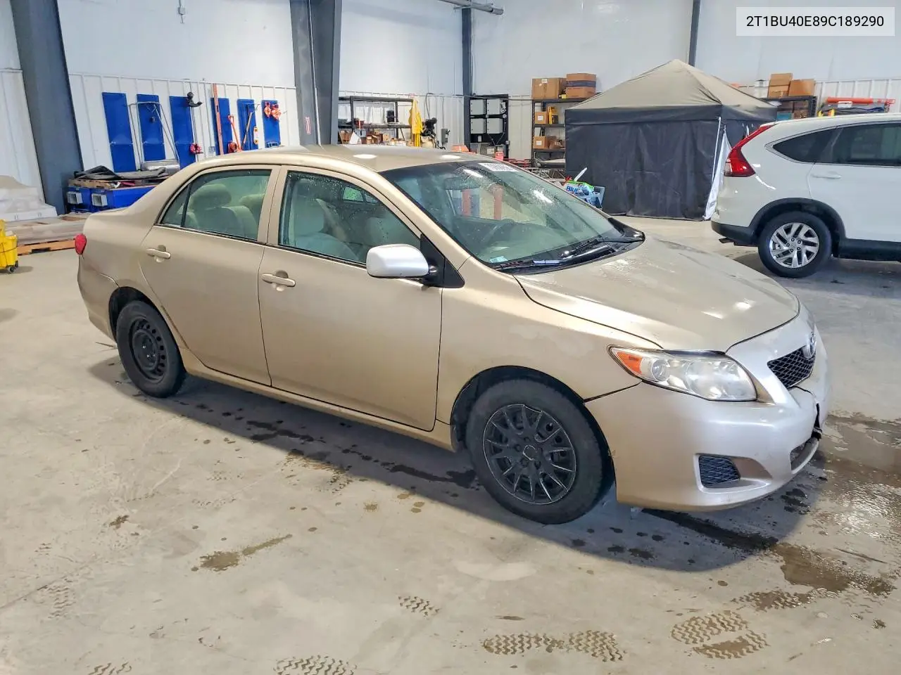 2009 TOYOTA COROLLA VIN 2T1BU40E89C189290 — фото 4