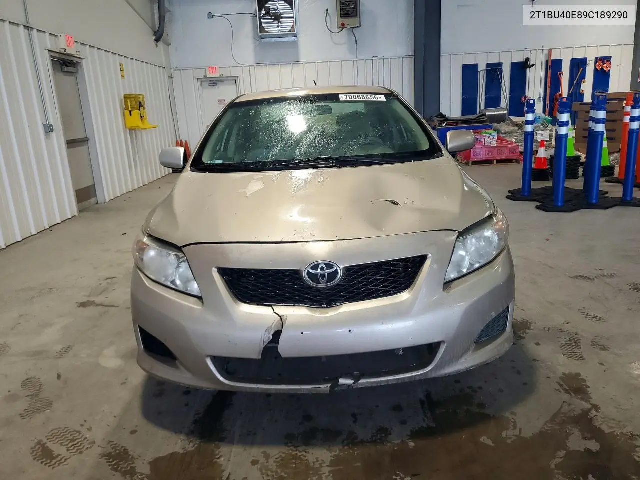 2009 TOYOTA COROLLA VIN 2T1BU40E89C189290 — фото 5