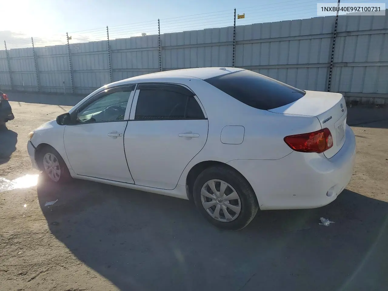 2009 TOYOTA COROLLA VIN 1NXBU40E99Z100731 — фото 2