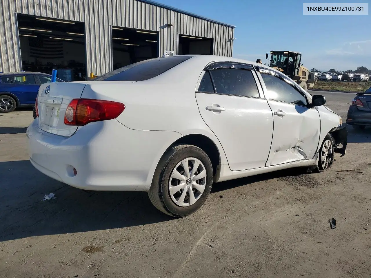 2009 TOYOTA COROLLA VIN 1NXBU40E99Z100731 — фото 3