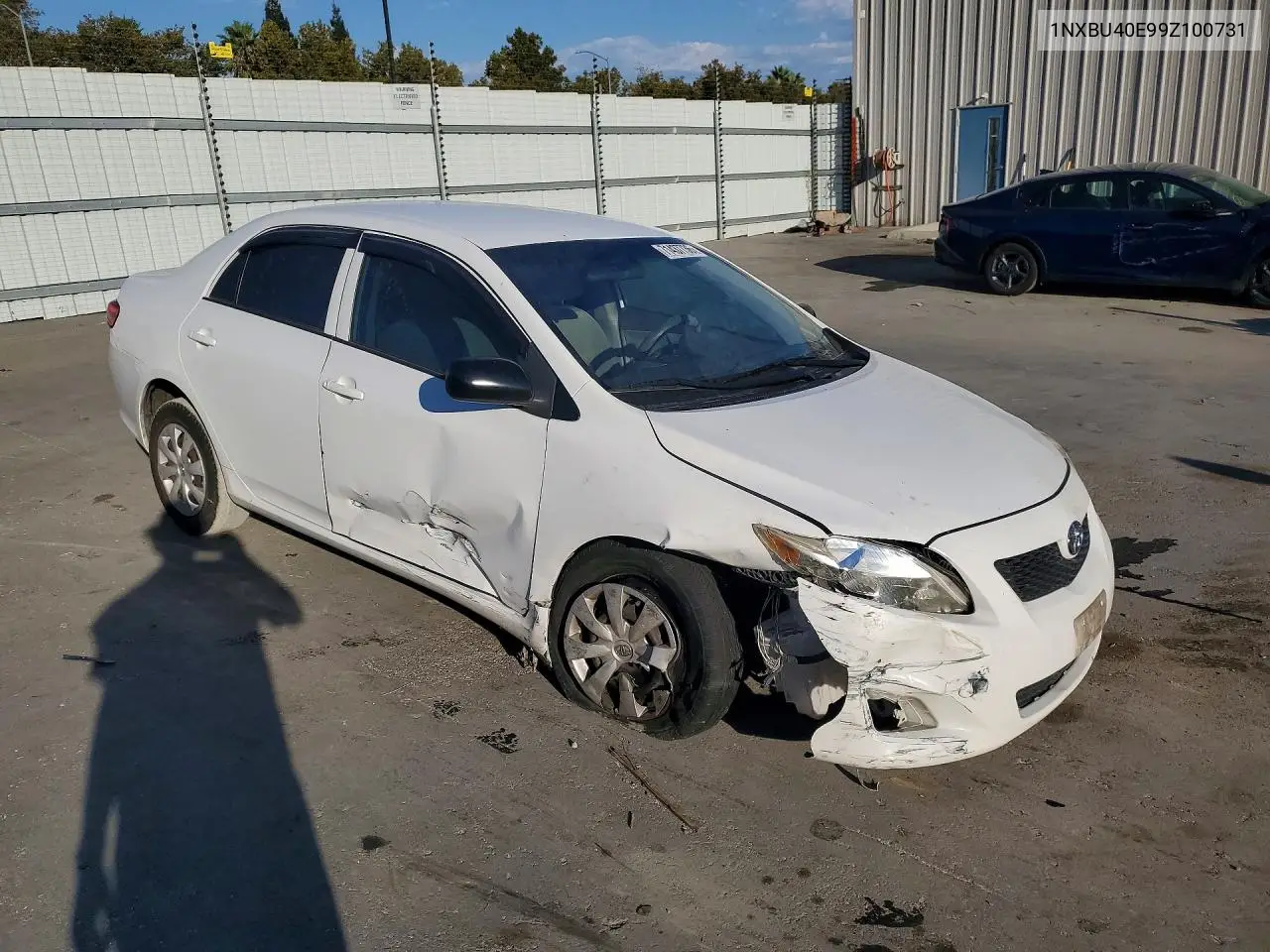 2009 TOYOTA COROLLA VIN 1NXBU40E99Z100731 — фото 4