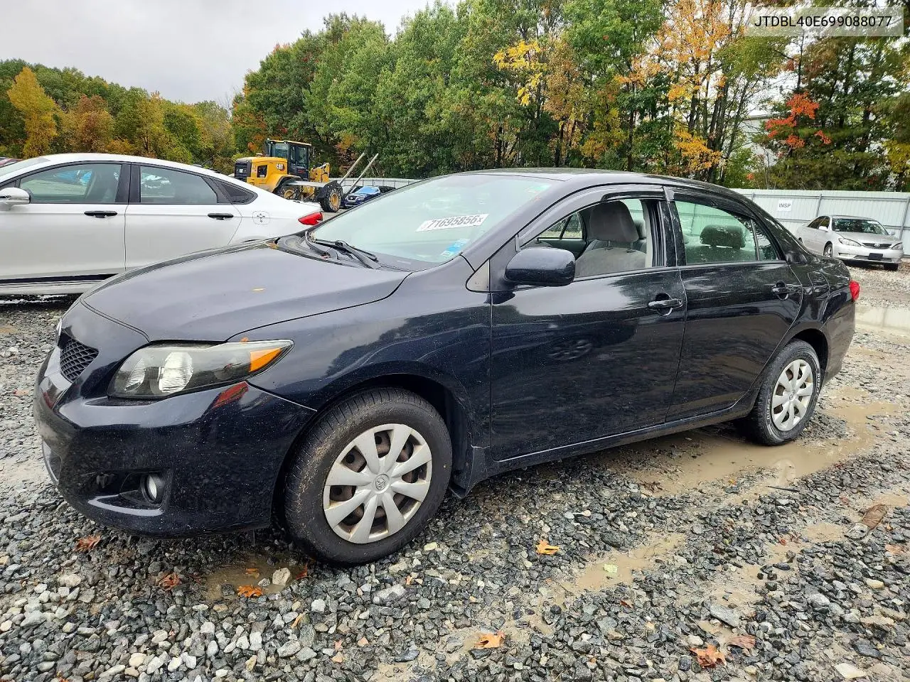 TOYOTA COROLLA 2009, VIN JTDBL40E699088077