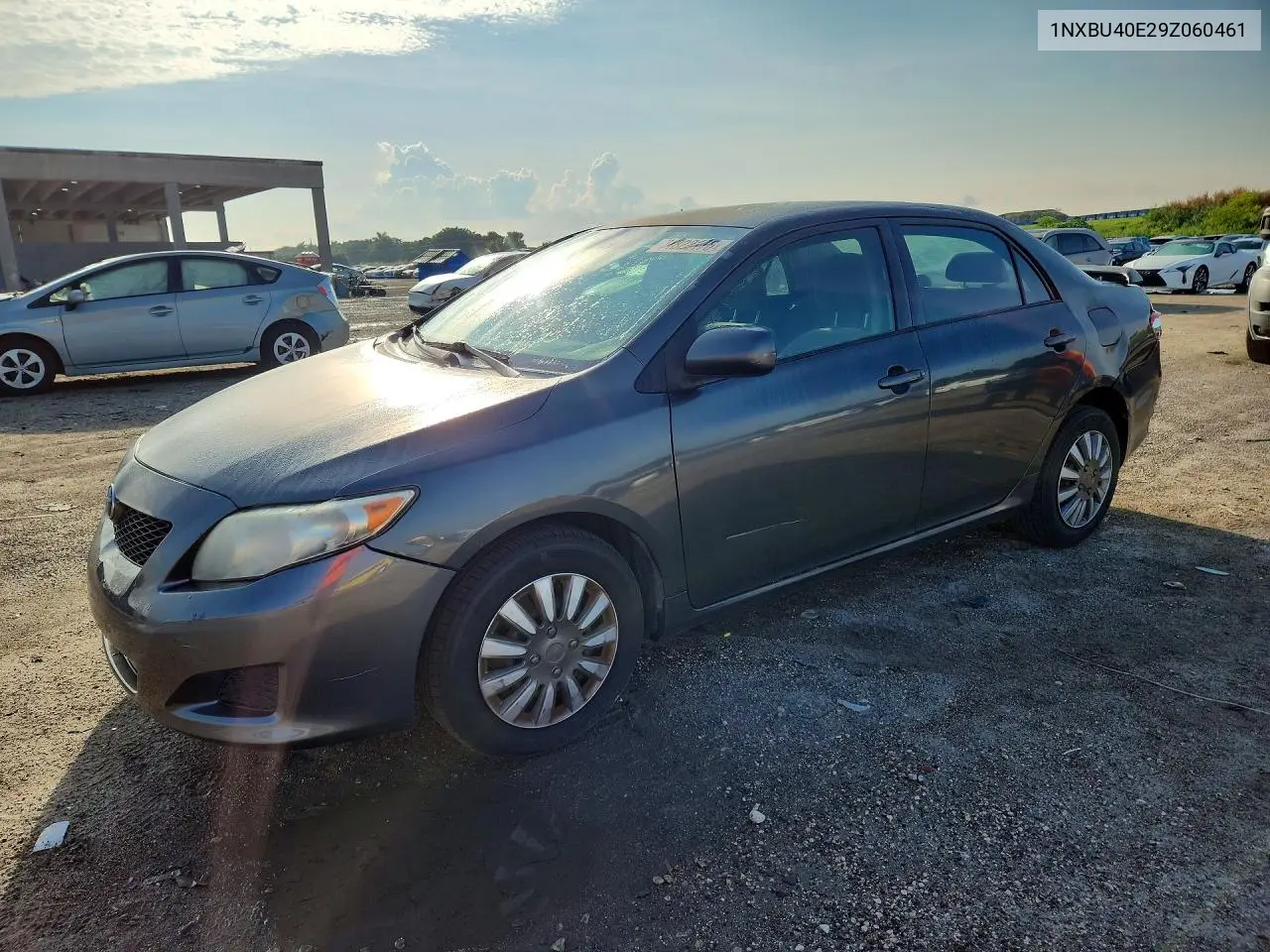TOYOTA COROLLA 2009, VIN 1NXBU40E29Z060461