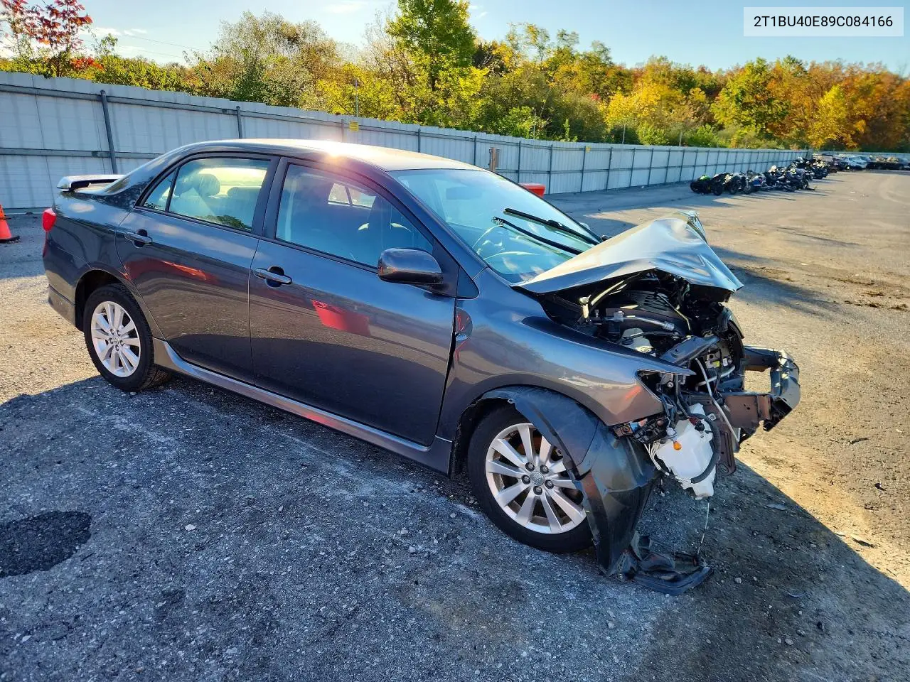 2009 TOYOTA COROLLA VIN 2T1BU40E89C084166 — фото 4