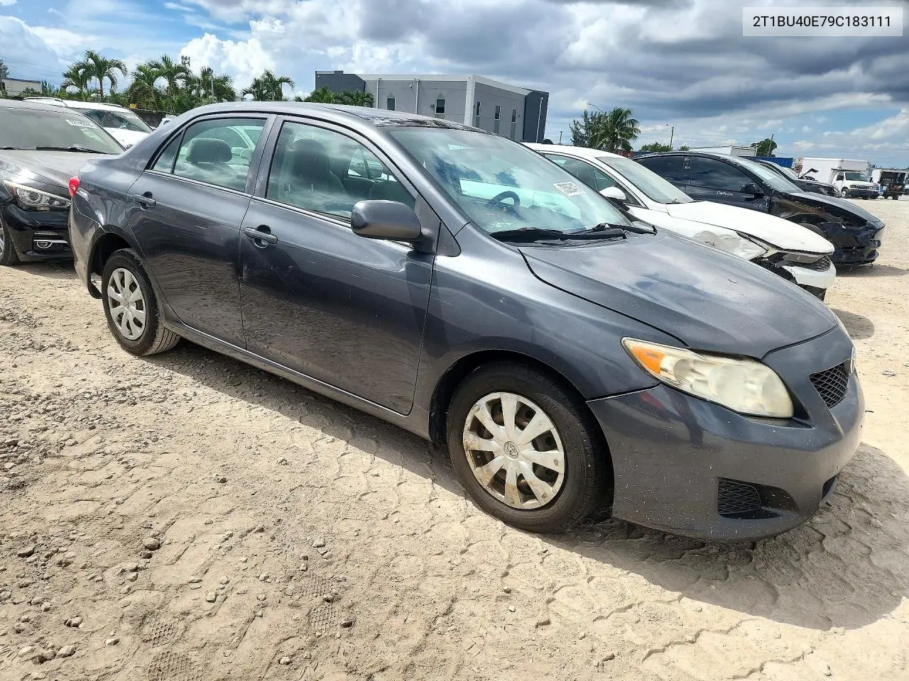 2009 TOYOTA COROLLA VIN 2T1BU40E79C183111 — фото 4
