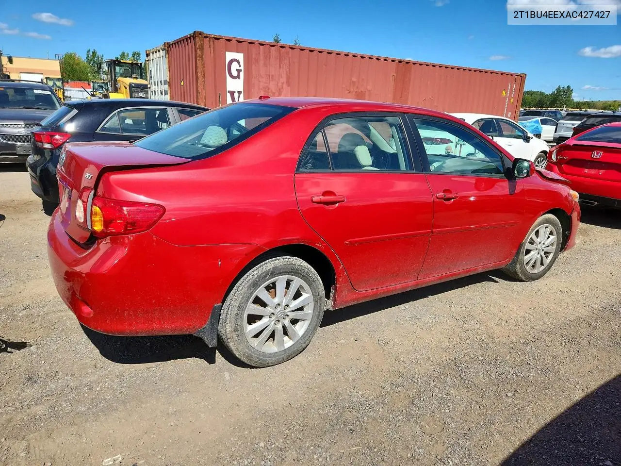 2010 TOYOTA COROLLA VIN 2T1BU4EEXAC427427 — фото 3