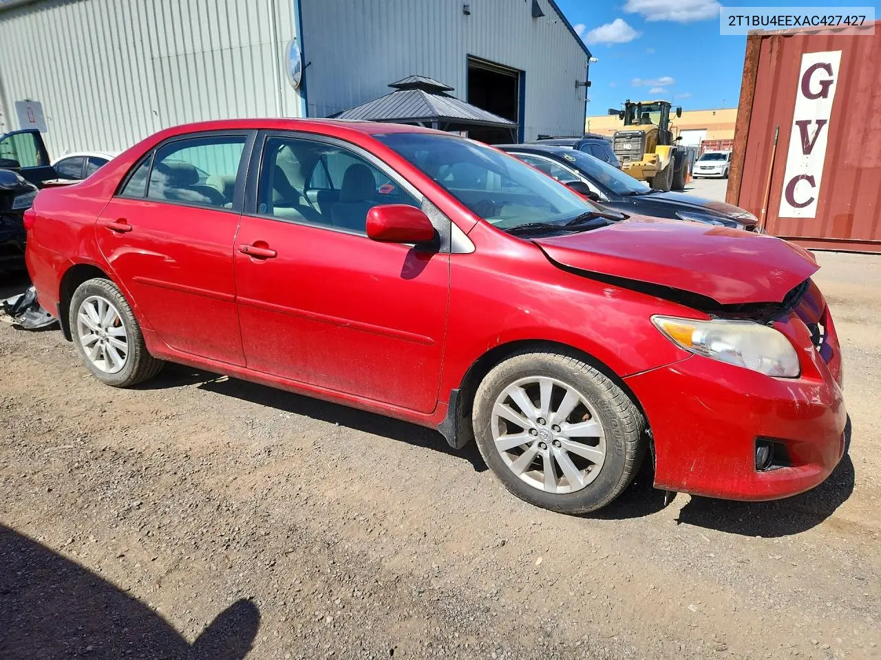 2010 TOYOTA COROLLA VIN 2T1BU4EEXAC427427 — фото 4