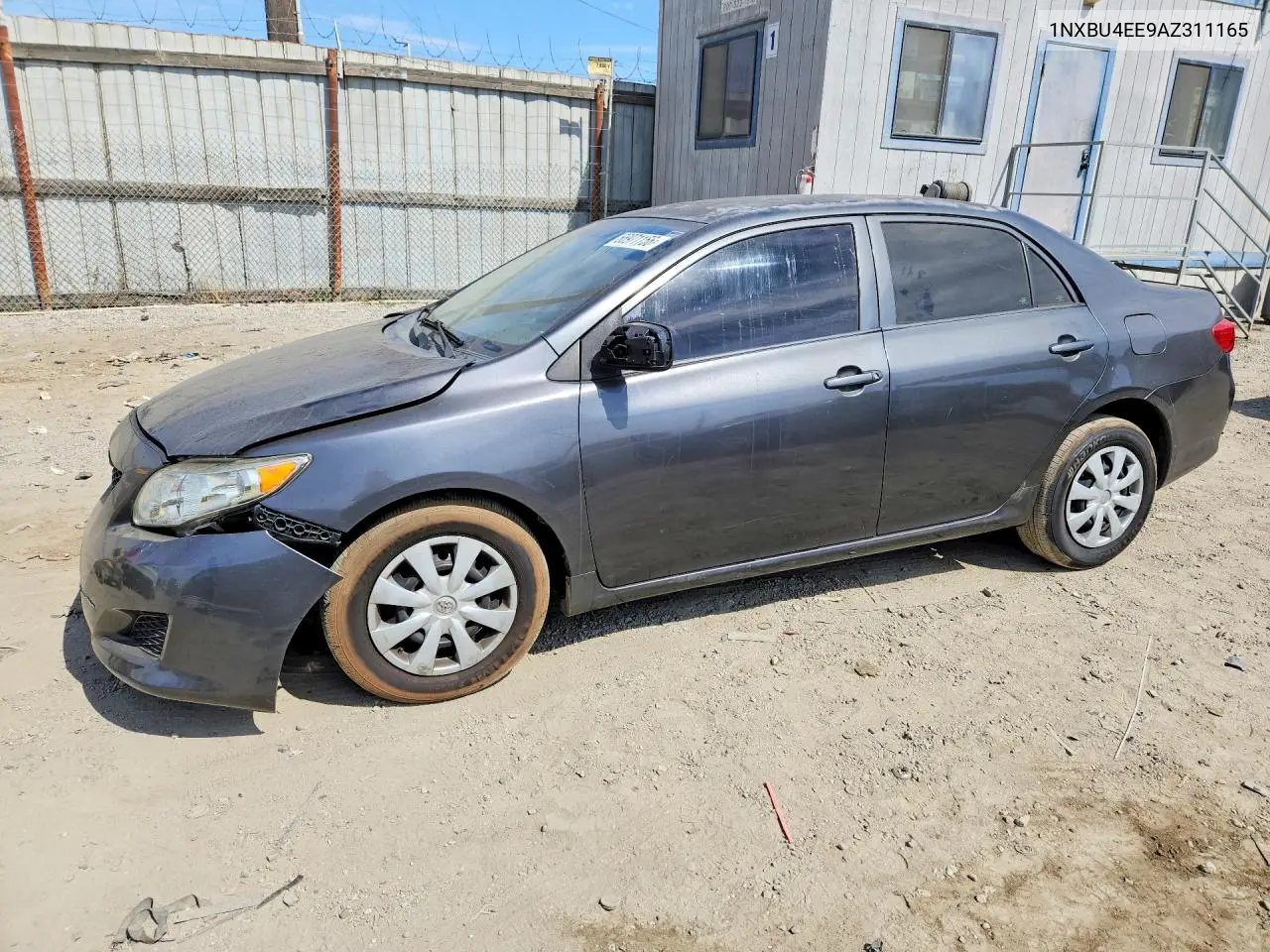 TOYOTA COROLLA 2010, VIN 1NXBU4EE9AZ311165