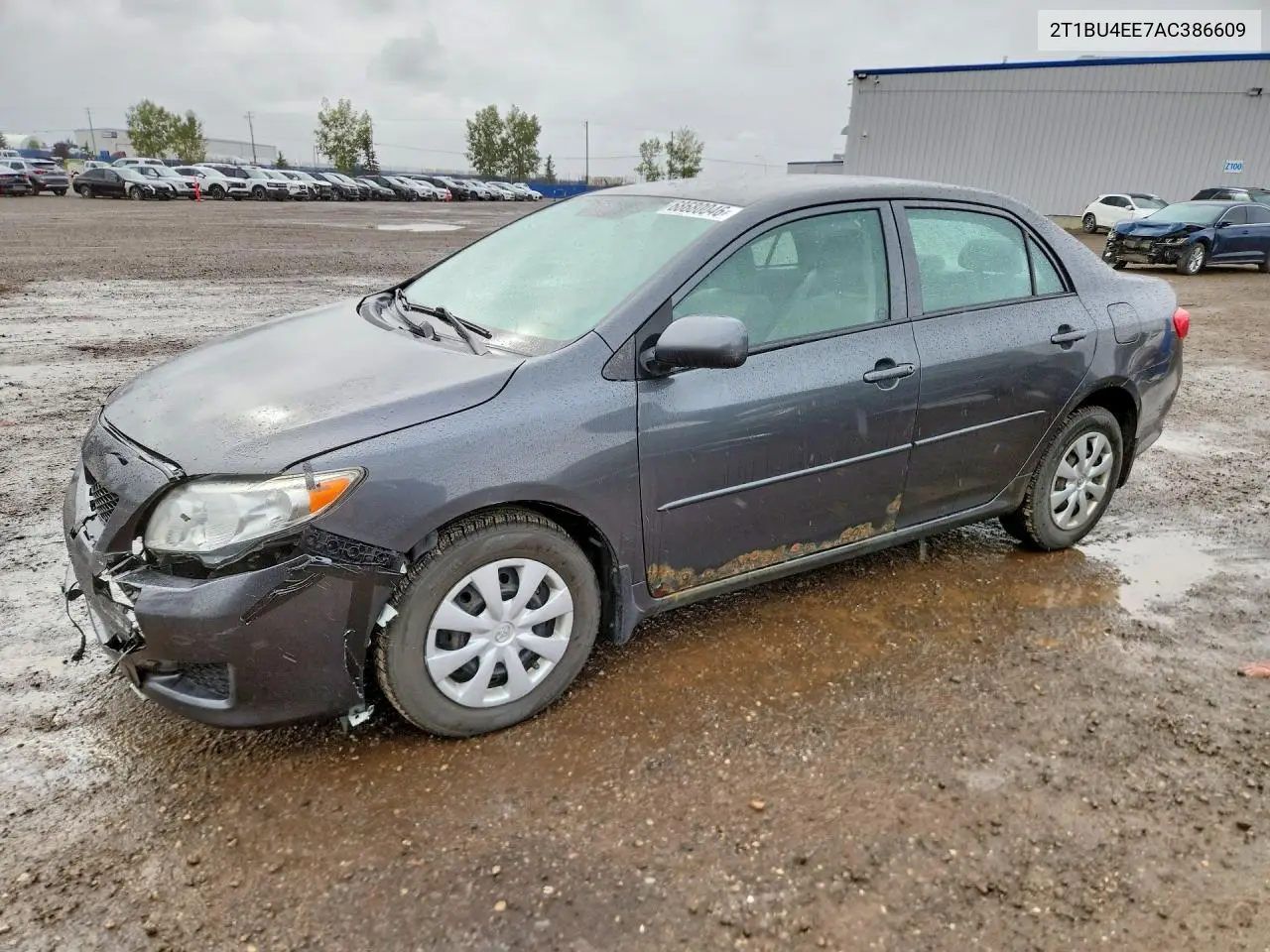 TOYOTA COROLLA 2010, VIN 2T1BU4EE7AC386609