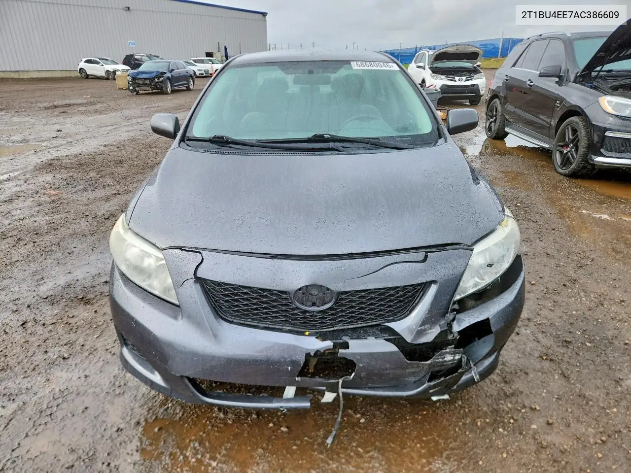 2010 TOYOTA COROLLA VIN 2T1BU4EE7AC386609 — фото 5