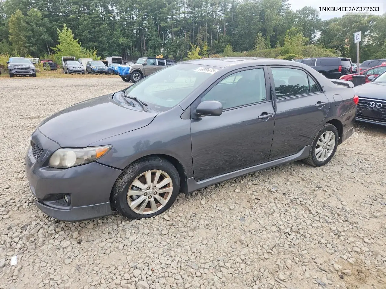 TOYOTA COROLLA 2010, VIN 1NXBU4EE2AZ372633