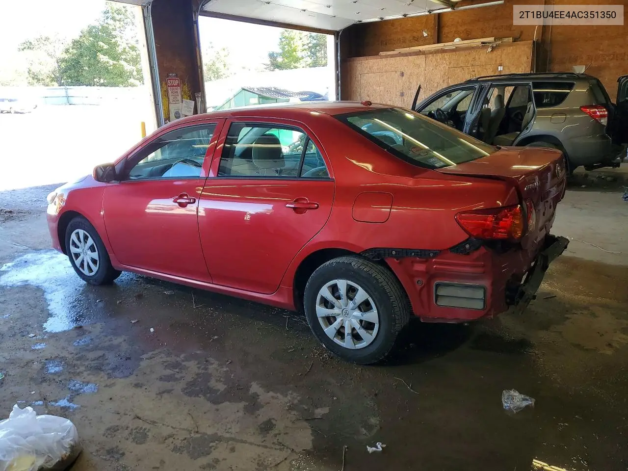 2010 TOYOTA COROLLA VIN 2T1BU4EE4AC351350 — фото 2