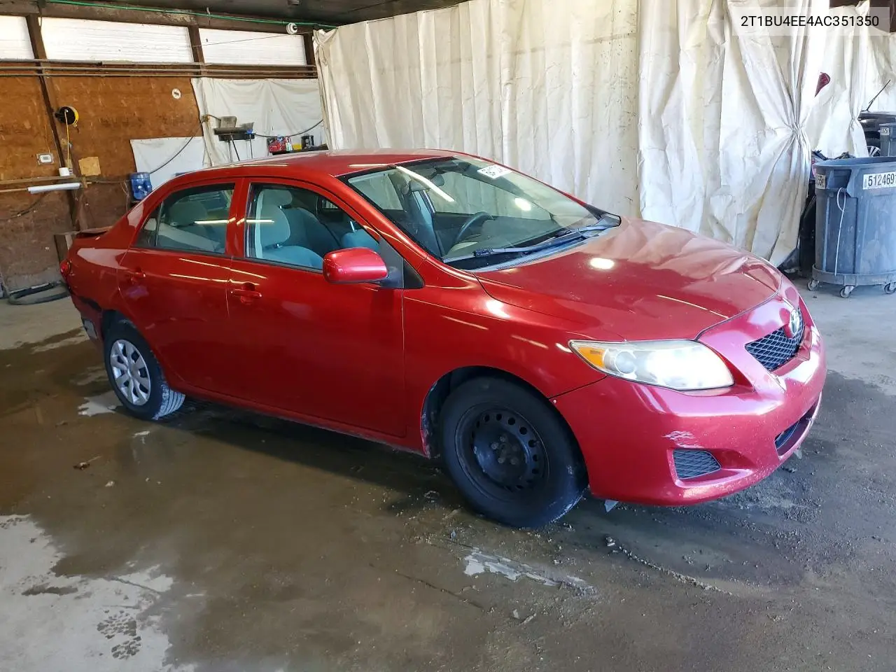 2010 TOYOTA COROLLA VIN 2T1BU4EE4AC351350 — фото 4