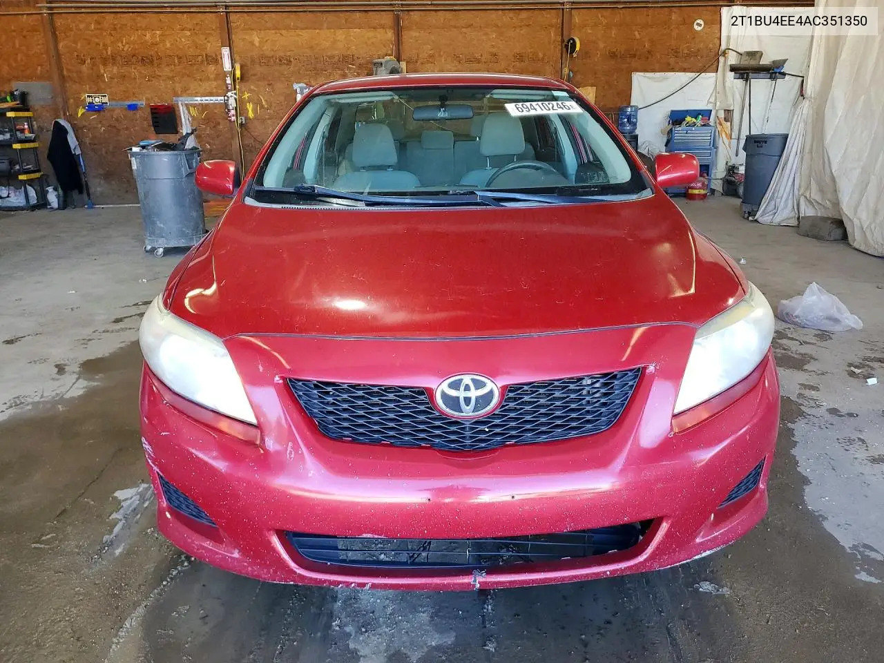 2010 TOYOTA COROLLA VIN 2T1BU4EE4AC351350 — фото 5