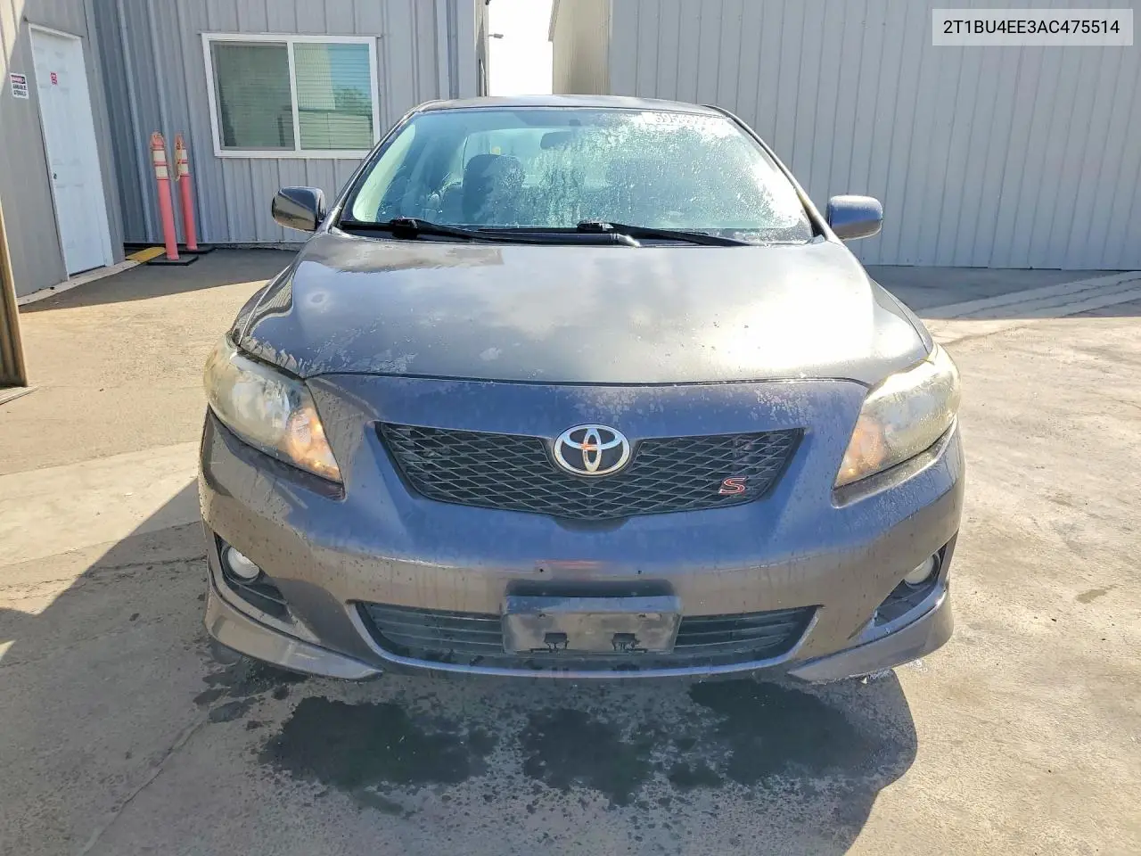 2010 TOYOTA COROLLA VIN 2T1BU4EE3AC475514 — фото 2