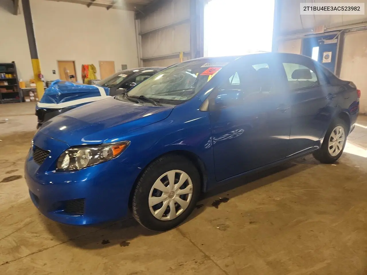 TOYOTA COROLLA 2010, VIN 2T1BU4EE3AC523982