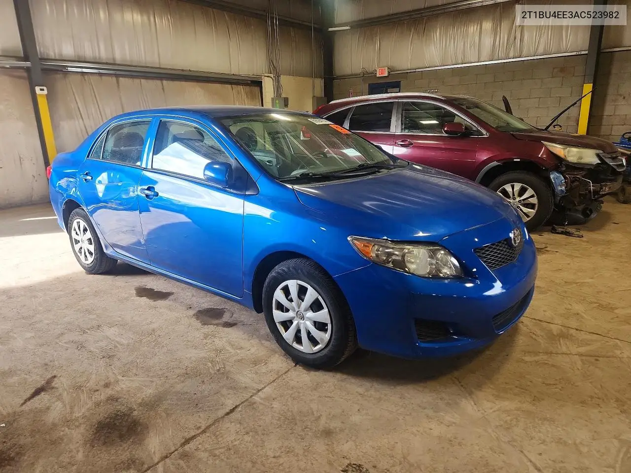 2010 TOYOTA COROLLA VIN 2T1BU4EE3AC523982 — фото 4