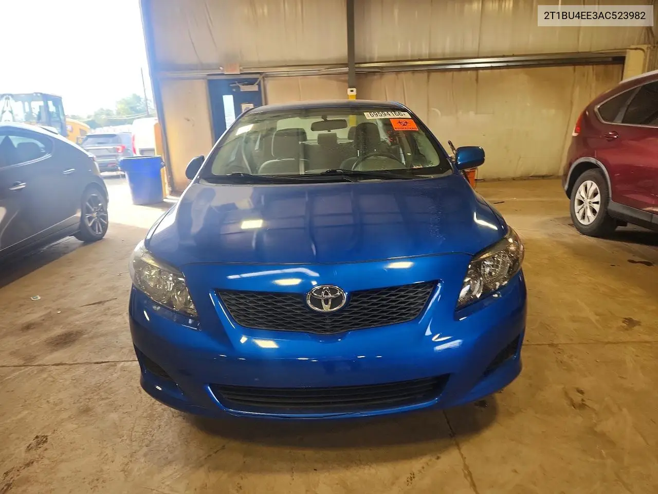 2010 TOYOTA COROLLA VIN 2T1BU4EE3AC523982 — фото 5