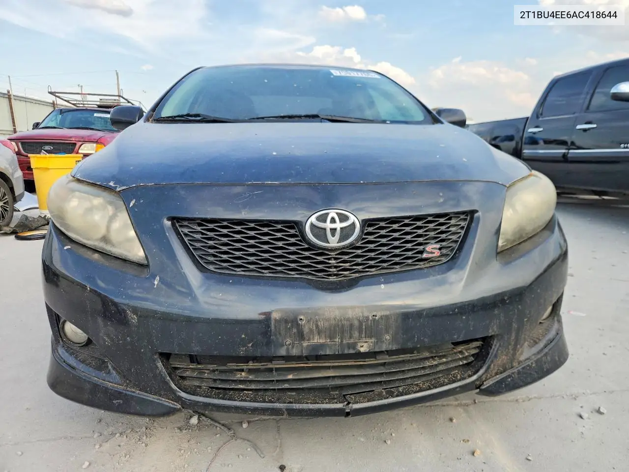 2010 TOYOTA COROLLA VIN 2T1BU4EE6AC418644 — фото 5