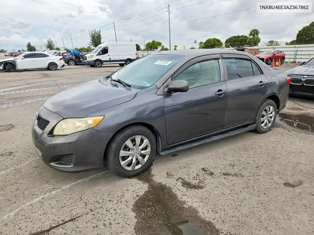 TOYOTA COROLLA 2010, VIN 1NXBU4EE3AZ367862