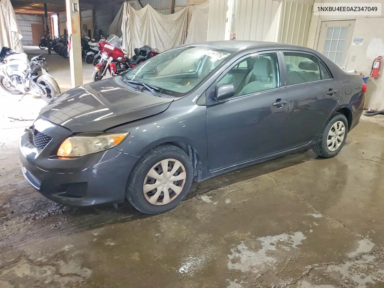 TOYOTA COROLLA 2010, VIN 1NXBU4EE0AZ347049