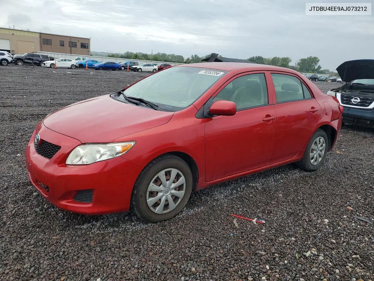 TOYOTA COROLLA 2010, VIN JTDBU4EE9AJ073212