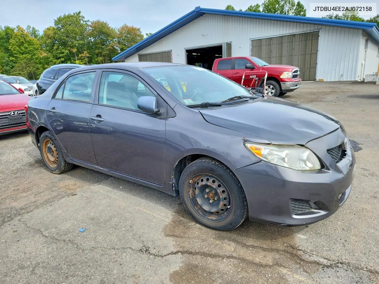 2010 TOYOTA COROLLA VIN JTDBU4EE2AJ072158 — фото 4