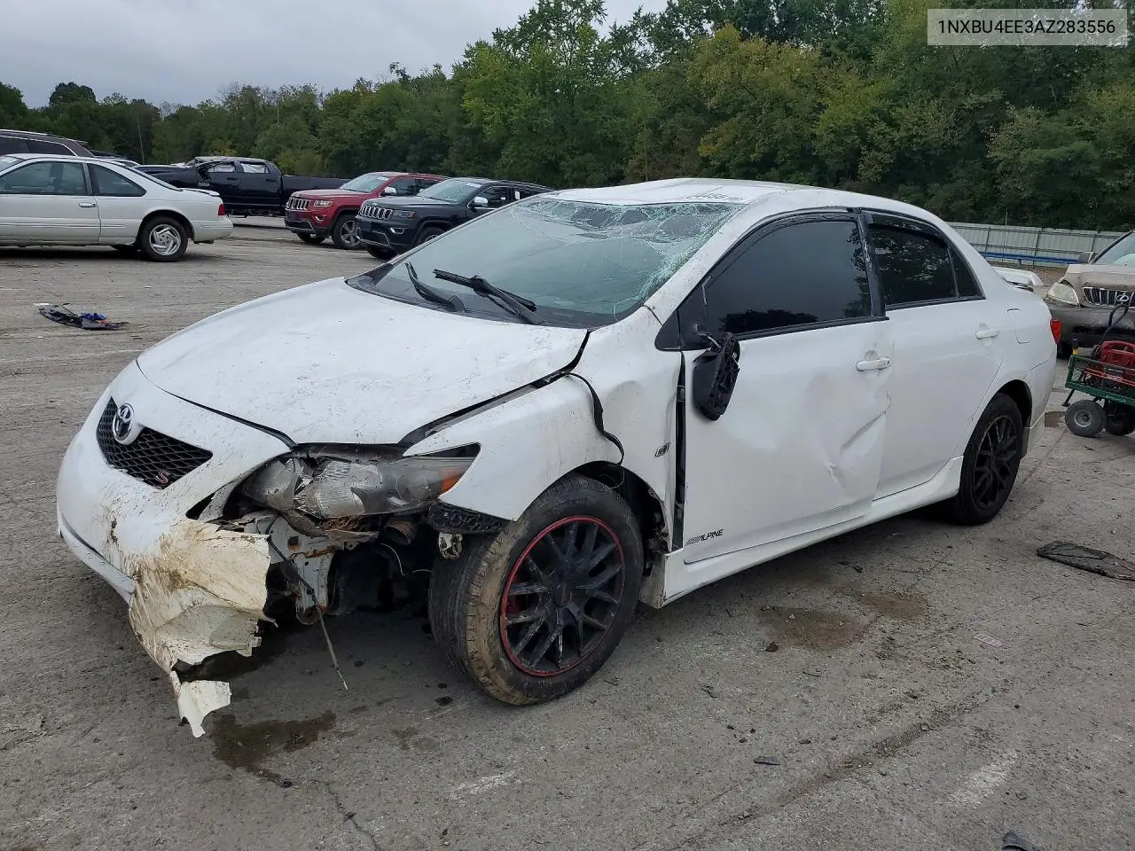TOYOTA COROLLA 2010, VIN 1NXBU4EE3AZ283556