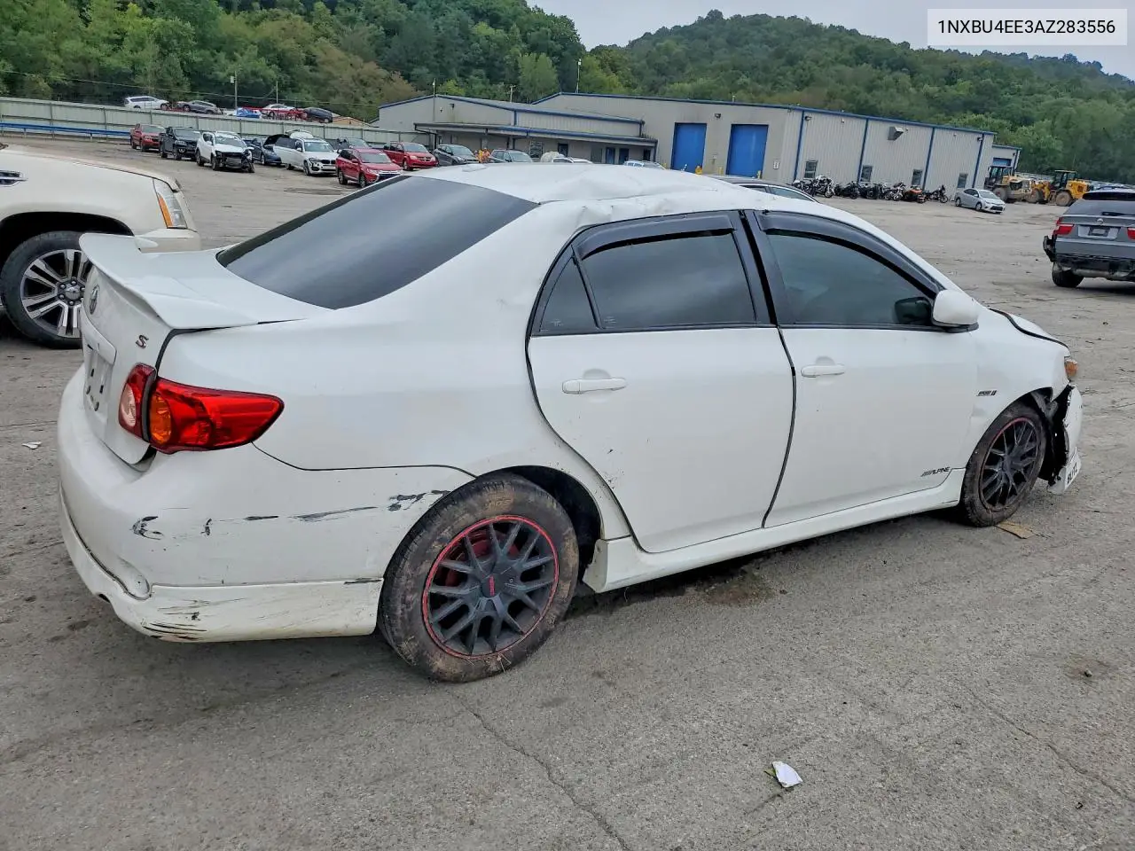 2010 TOYOTA COROLLA VIN 1NXBU4EE3AZ283556 — фото 3