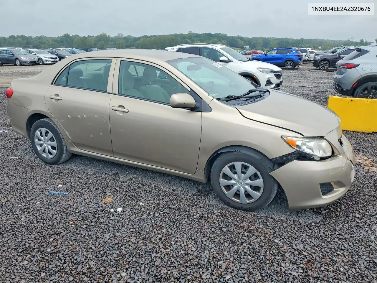 TOYOTA COROLLA 2010, VIN 1NXBU4EE2AZ320676