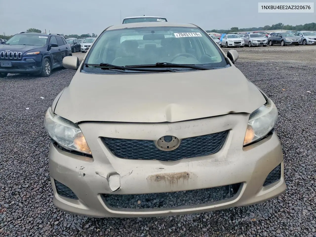 2010 TOYOTA COROLLA VIN 1NXBU4EE2AZ320676 — фото 5