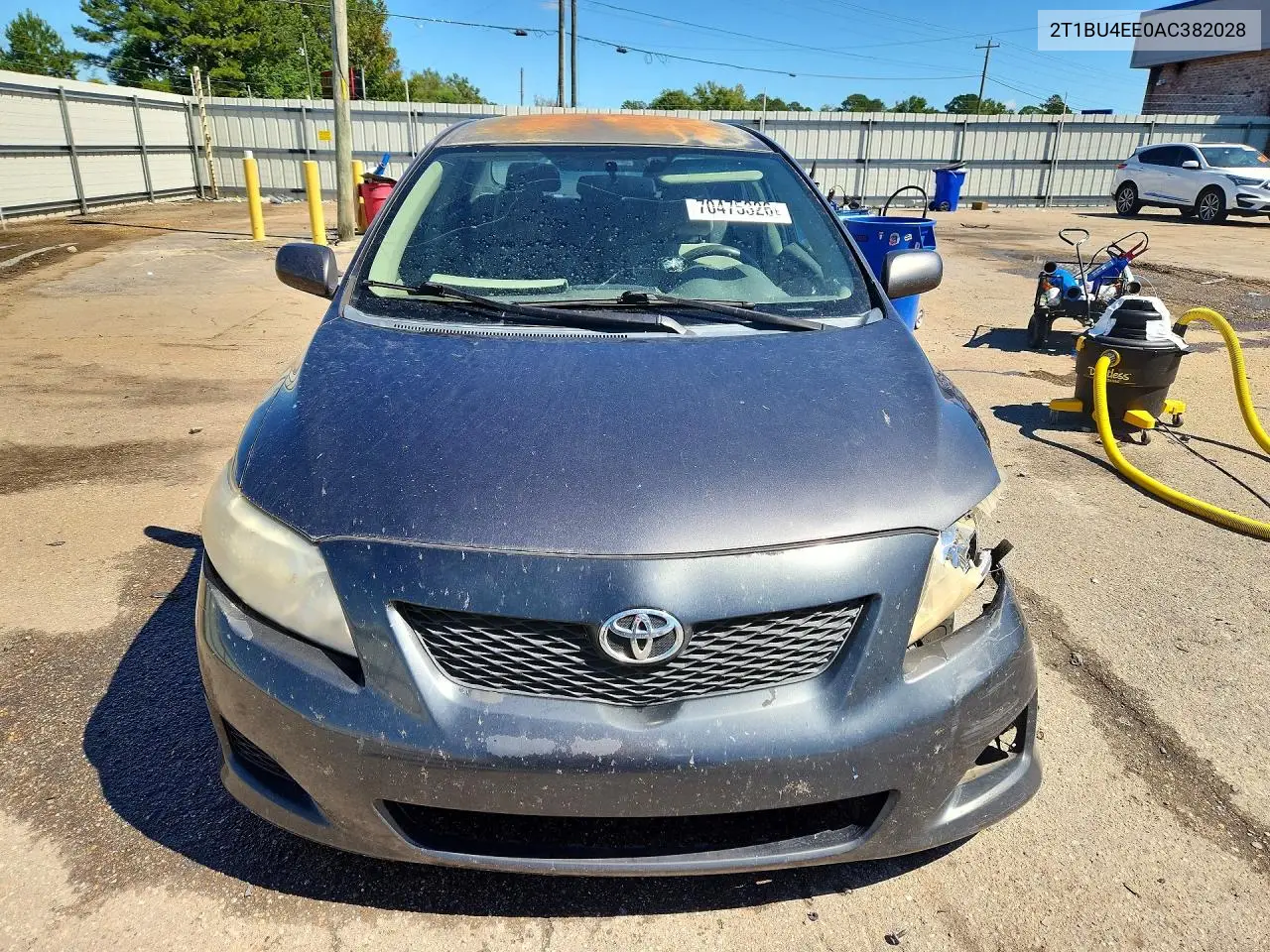2010 TOYOTA COROLLA VIN 2T1BU4EE0AC382028 — фото 5