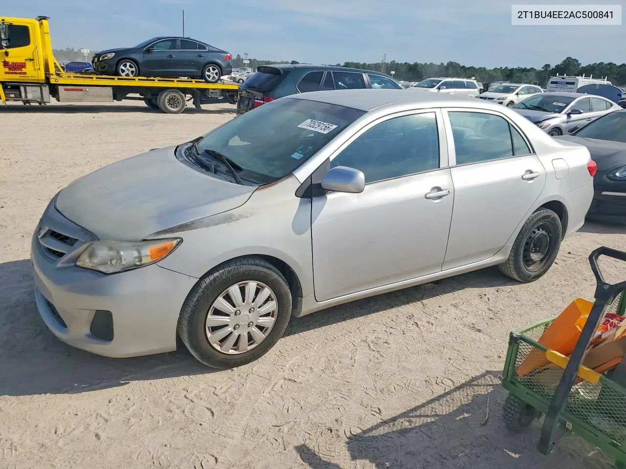 TOYOTA COROLLA 2010, VIN 2T1BU4EE2AC500841