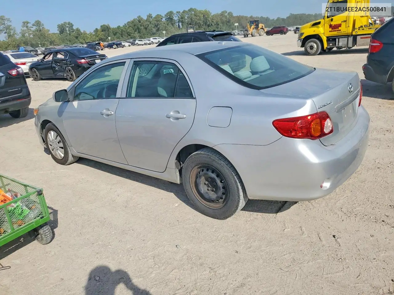 2010 TOYOTA COROLLA VIN 2T1BU4EE2AC500841 — фото 2