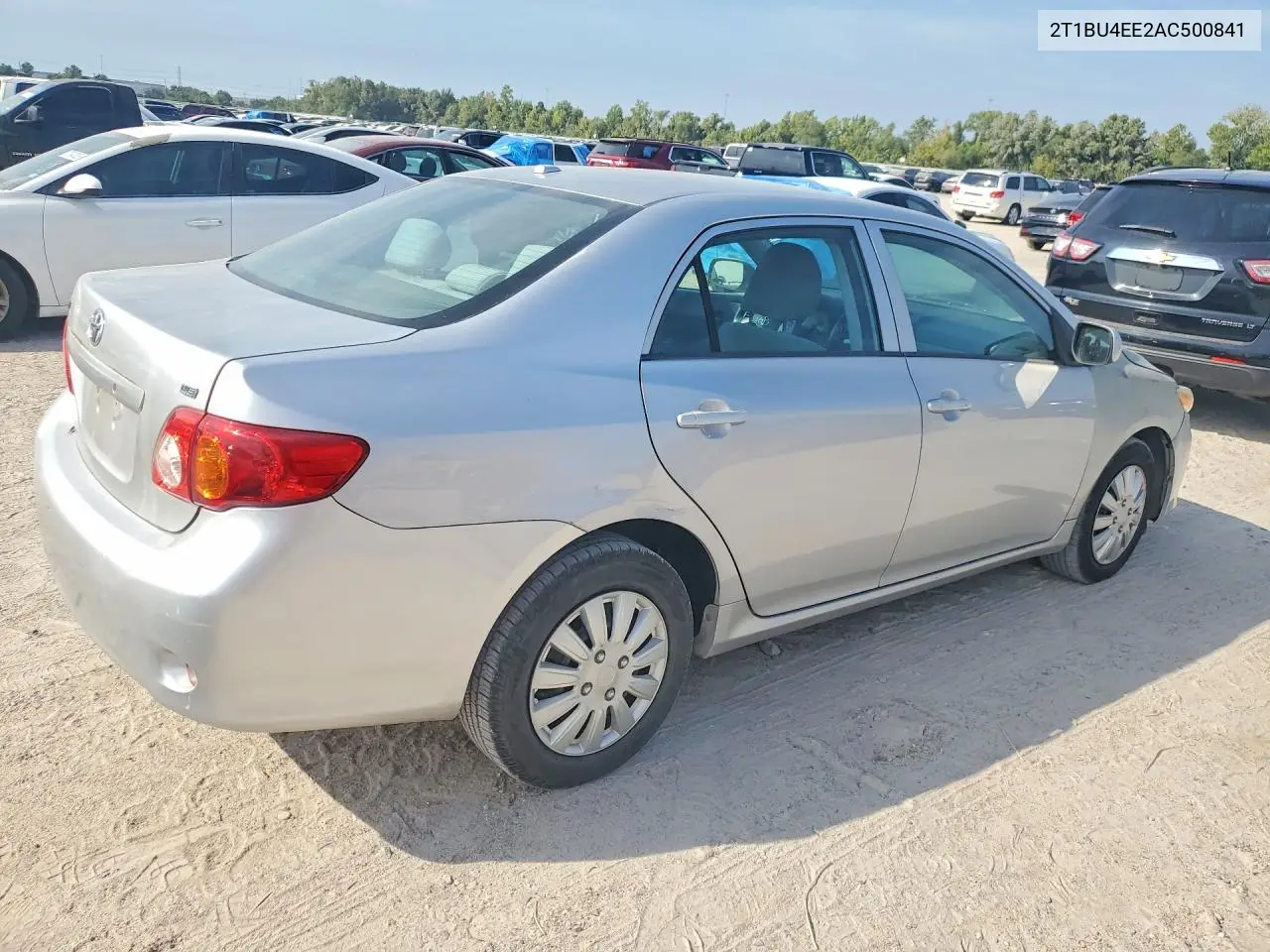 2010 TOYOTA COROLLA VIN 2T1BU4EE2AC500841 — фото 3