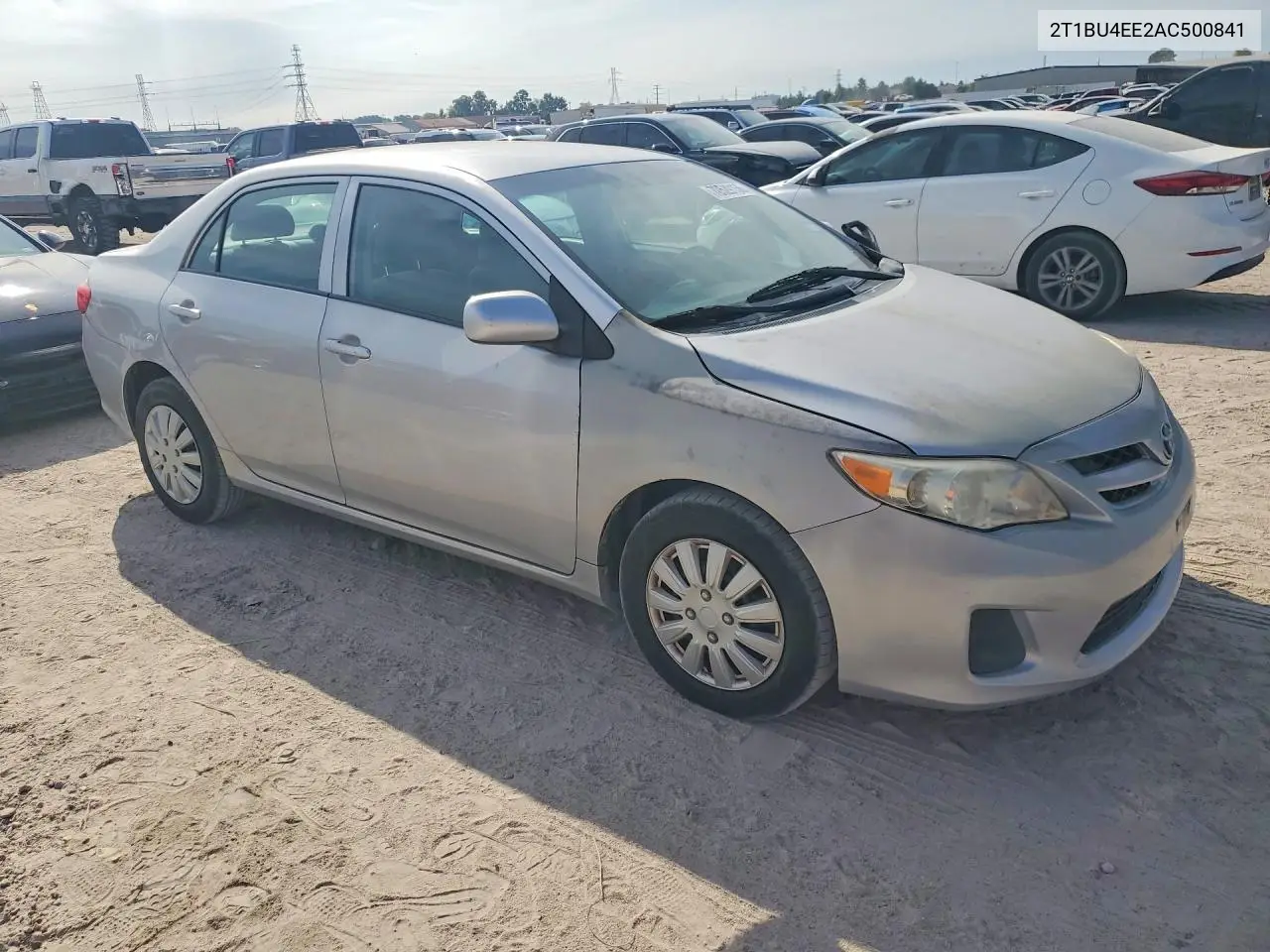 2010 TOYOTA COROLLA VIN 2T1BU4EE2AC500841 — фото 4