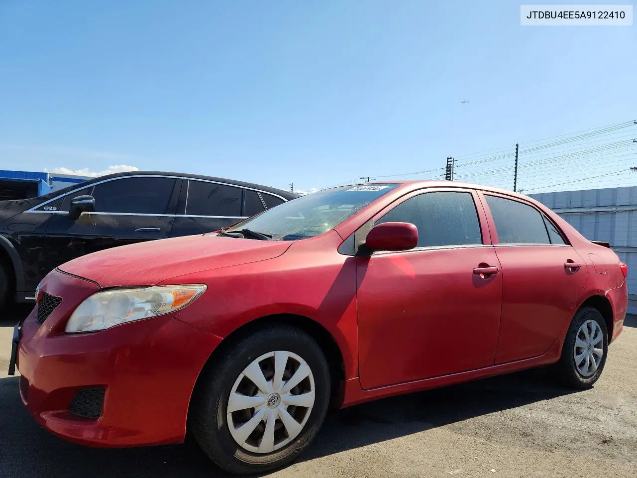 TOYOTA COROLLA 2010, VIN JTDBU4EE5A9122410