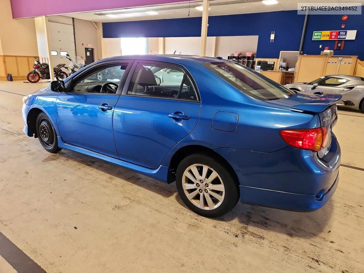 2010 TOYOTA COROLLA VIN 2T1BU4EE2AC349452 — фото 2