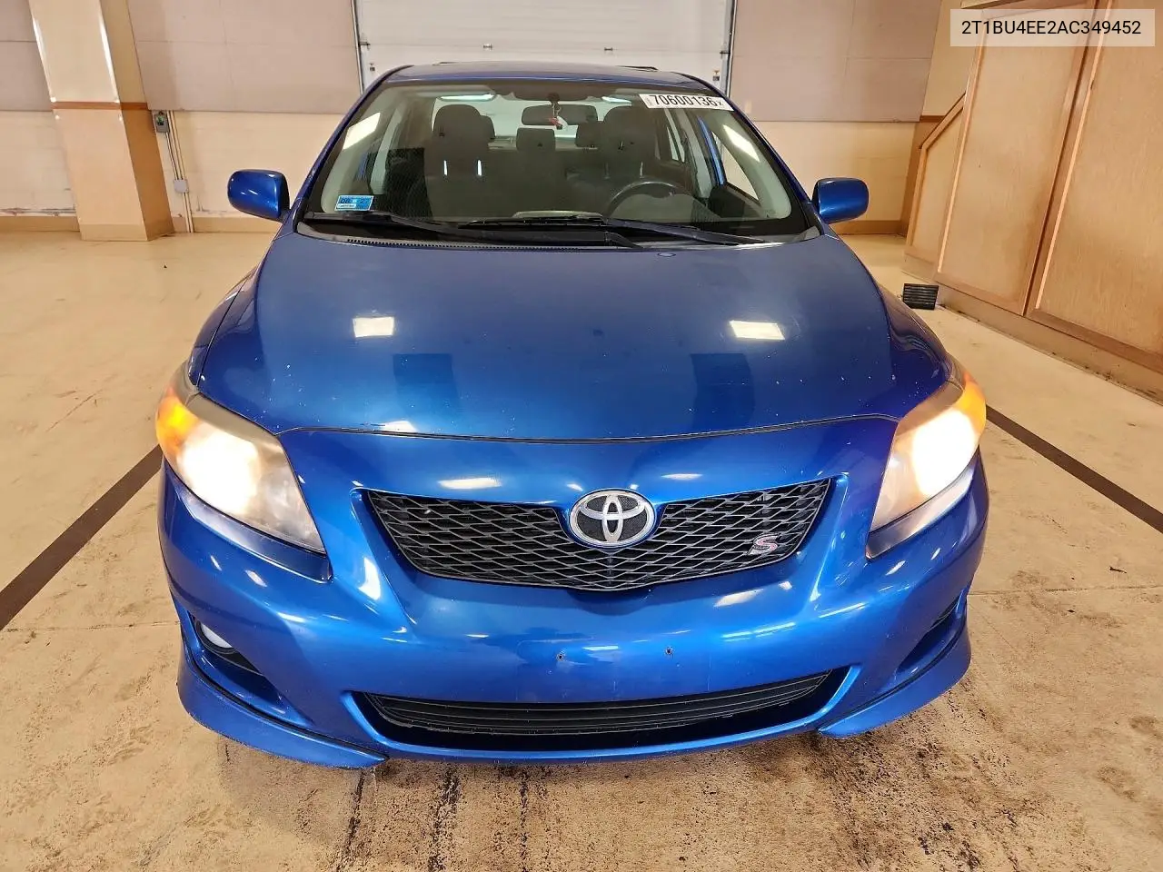 2010 TOYOTA COROLLA VIN 2T1BU4EE2AC349452 — фото 5