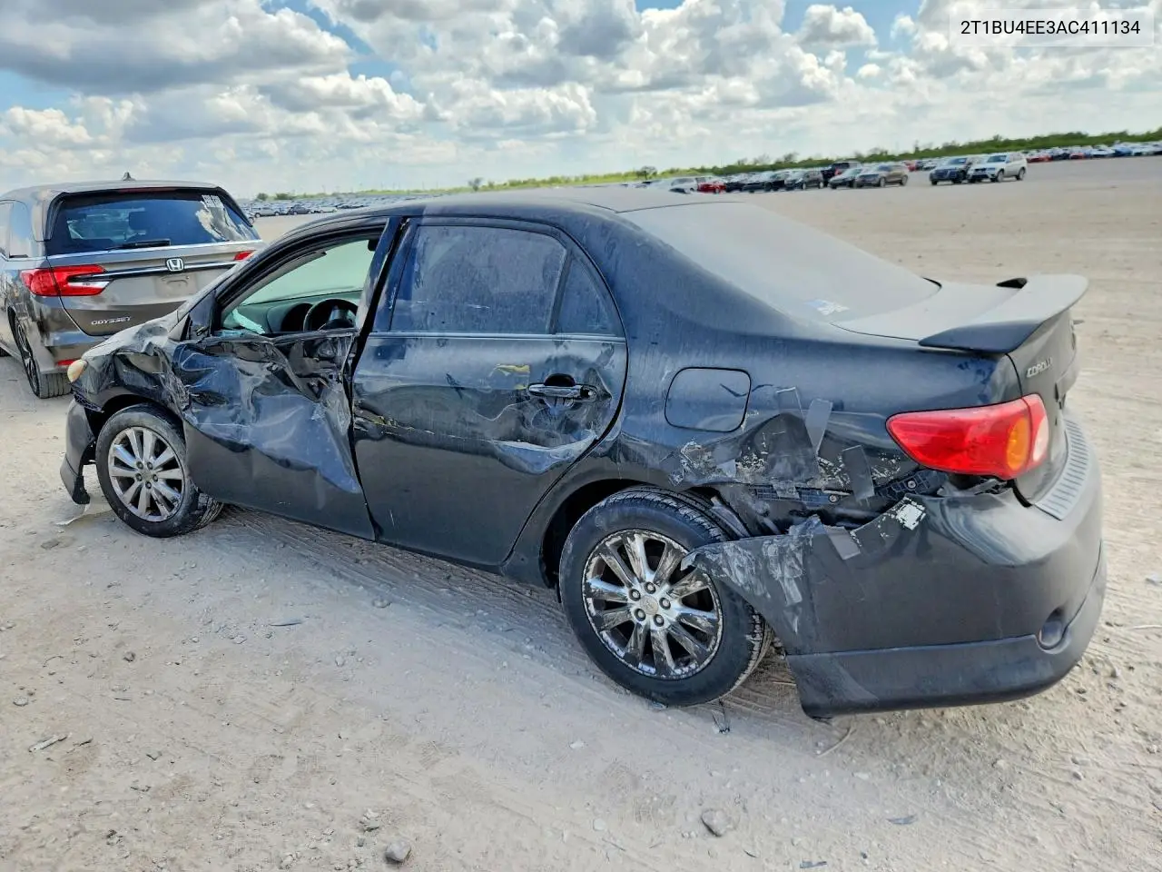 2010 TOYOTA COROLLA VIN 2T1BU4EE3AC411134 — фото 2
