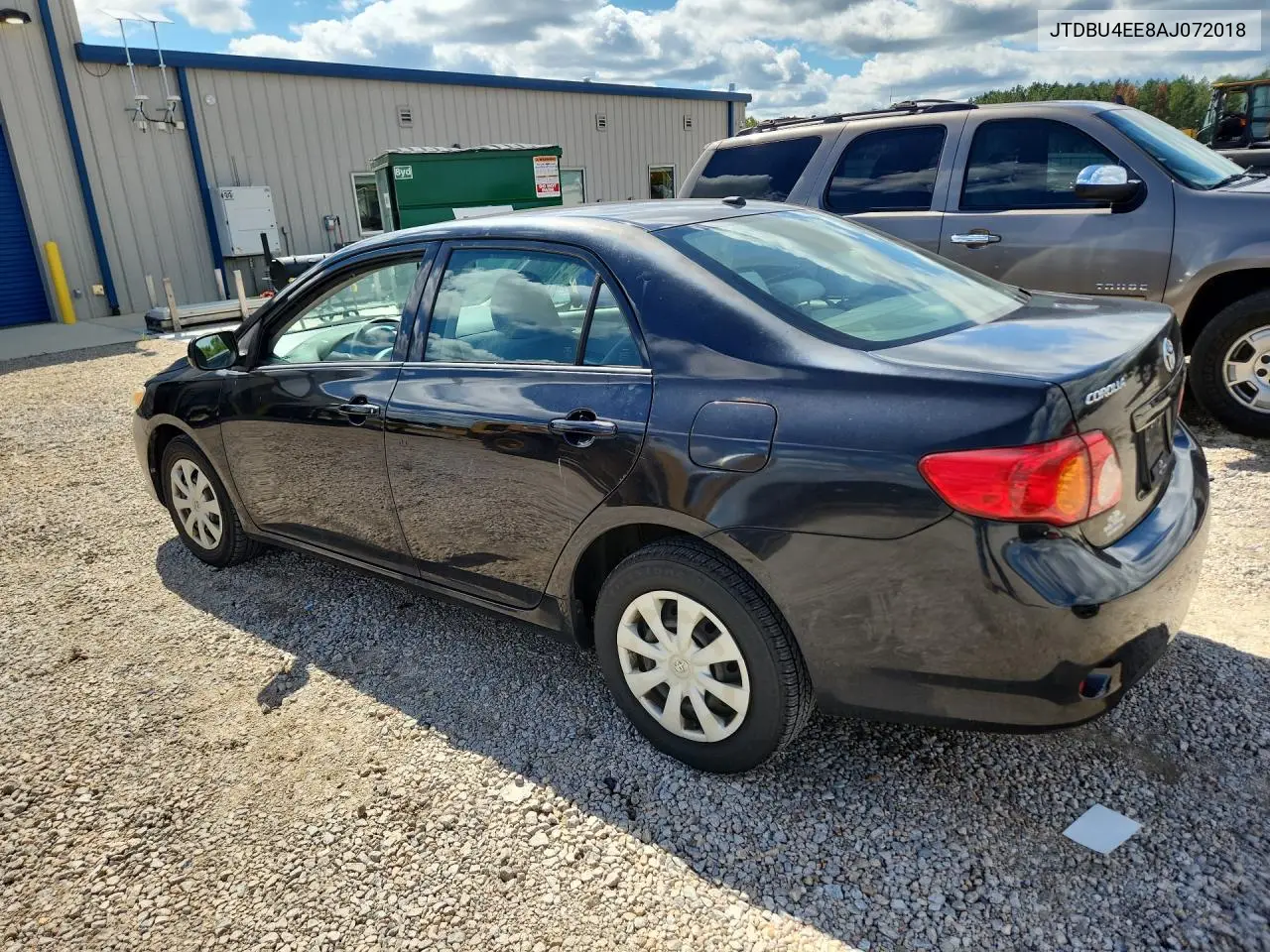 2010 TOYOTA COROLLA VIN JTDBU4EE8AJ072018 — фото 2