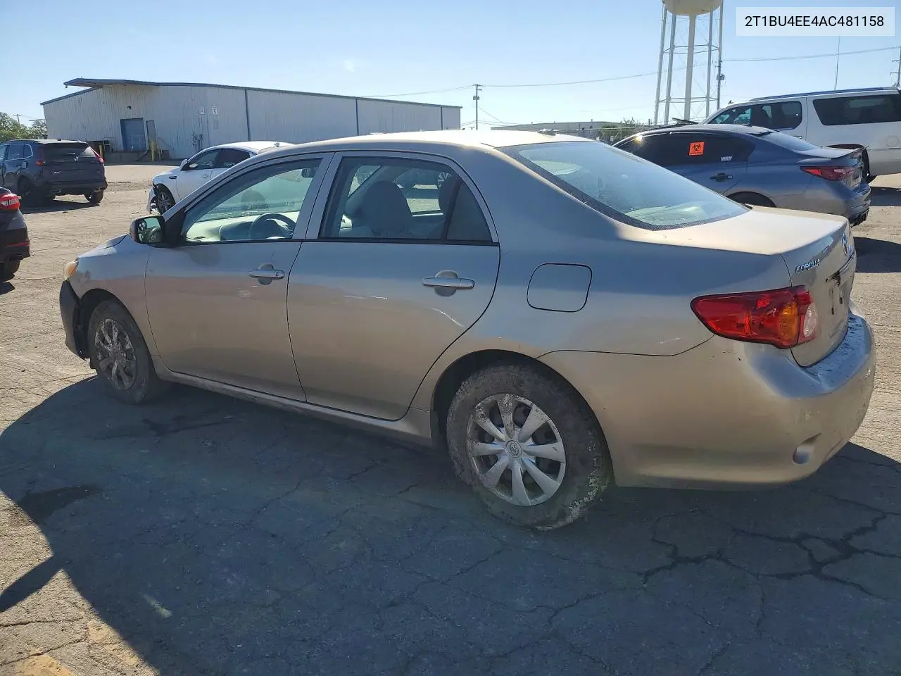 2010 TOYOTA COROLLA VIN 2T1BU4EE4AC481158 — фото 2